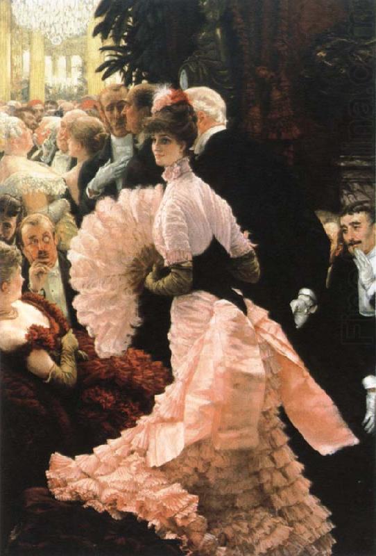 the reception, James Tissot